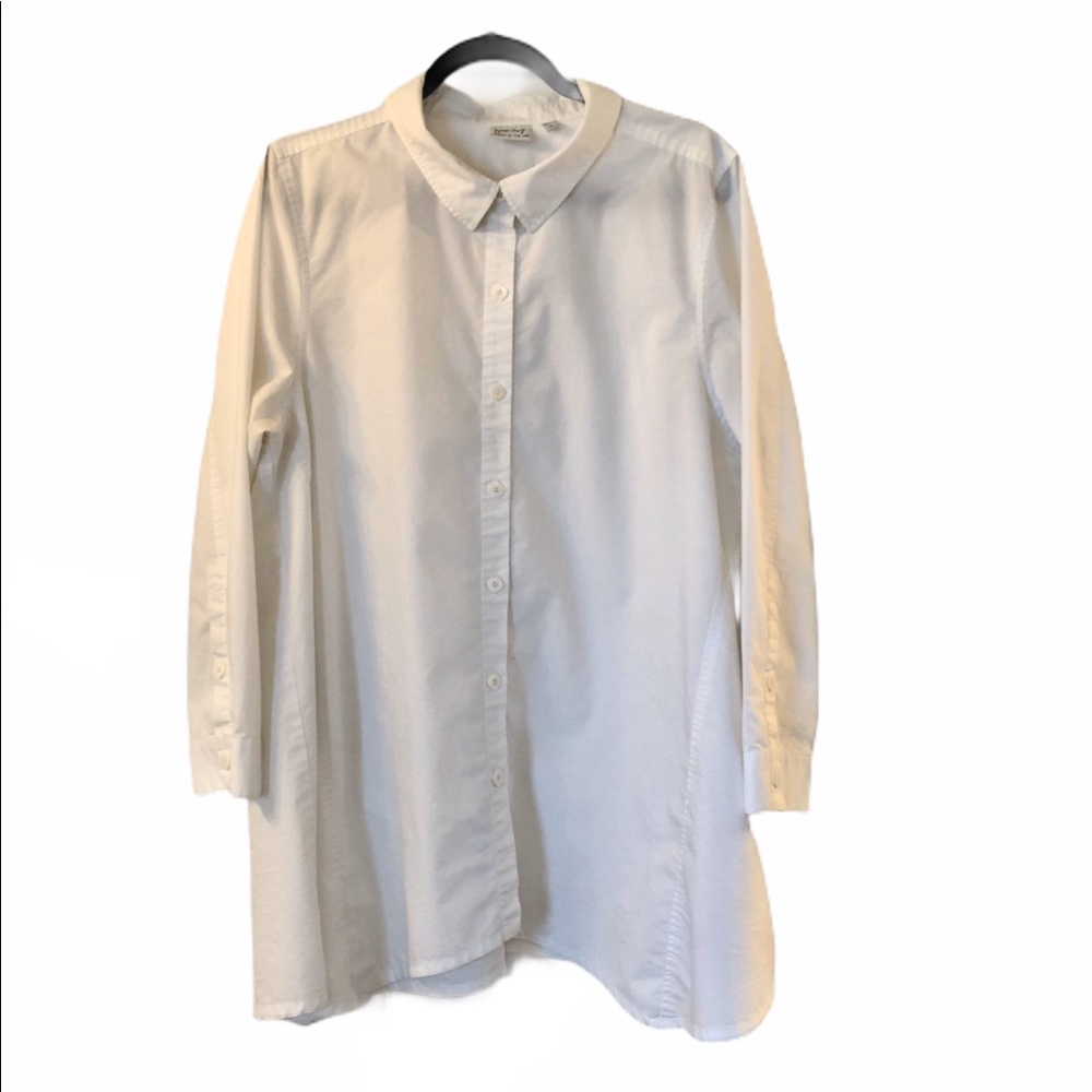 Habitat Button Down Tunic Blouse